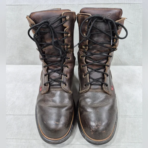 Red Wing 400 8-inch boots men\'s 11.5 E2 brown leather waterproof oil resistant Red Wing 400 8-inch boots men main image 2
